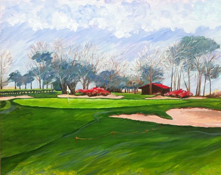 LW Country Club No9 in Acrylic